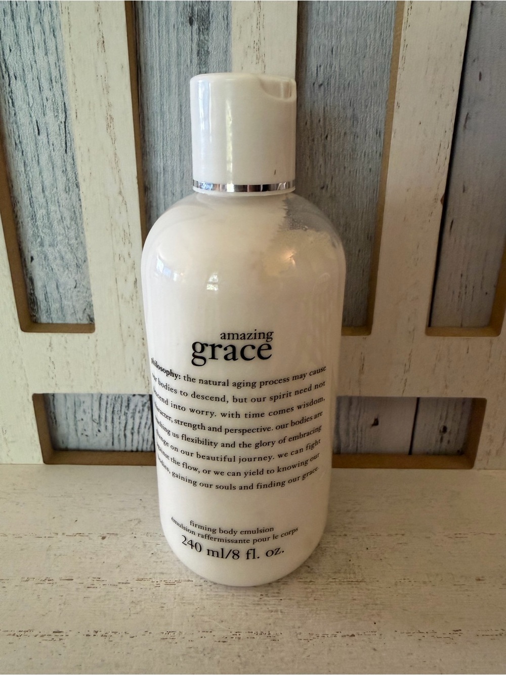 Philosophy Amazing Grace Perfumed Firming Body Emulsion 8oz Body Lotion Cream
